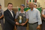 Trevisan, autor da homenagem, destacou a importância do canil no combate às drogas