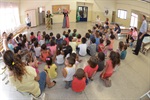 Peça teatral sobre Hepatite A foi encenada na Creche Rute Cardoso