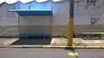 Cobertura de um ponto de ônibus na rua Frei Caneca - Algodoal 
