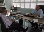 Vereador Pedro Cruz reúne-se com o presidente da Coplacana