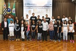 Conheça o Legislativo: alunos da Hélio Penteado de Castro estiveram na Câmara na manhã de hoje (30)