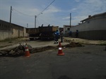 Rede de águas pluviais fica na rua João Gimenez