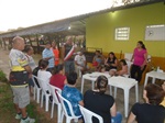 Reunião com lideranças de bairros no varejão do Vila Fátima