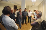 Vereadores conversam com o diretor de Unidade de Negócio de Piracicaba