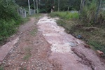 Foto revela as más condições desta estrada