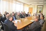 O evento foi realizado no gabinete do prefeito Barjas Negri (PSDB), nesta segunda-feira (24)