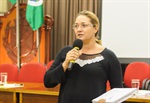 Vereadora Adriana Nunes recepcionou palestrante e público