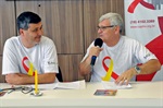 Representante do Cedic, Moisés Taglietta participou da cerimônia de abertura da campanha