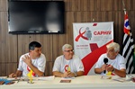 Vice presidente do Conselho Municipal de Saúde, Itamiro Marques participou da cerimônia de abertura da campanha