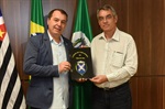 Presidente do Semae, José Rubens Françoso recebeu homenagem de Abdala