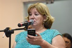 Laura Queiroz, presidente do Conselho Municipal da Mulher