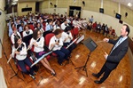 Solenidade recebeu apresentação da Corporação Musical União Operária