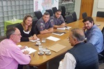 Vereadora foi recebida pelo prefeito Barjas Negri no Centro Cívico