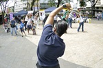 Praça José Bonifácio, no Centro, recebeu série de atividades e serviços gratuitos