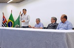 Pedro Kawai, José Antonio de Godoy, Aguinaldo Lorandi (do IFESP Piracicaba) e Washington Marciano (Conselho de Ciência e Tecnologia)