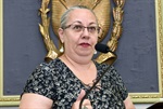 Monica Rodrigues Faria foi a servidora da Câmara escolhida por Wagnão para ser homenageada no Dia do Servidor Público