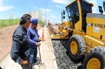 Obras na avenida Corcovado foram iniciadas nesta segunda-feira