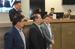Dupla Pedro & Pedrinho recebeu a moção de aplausos proposta por Abdala