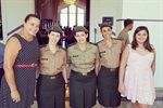 Coronel Adriana foi convidada para cerimônia de entrada dos novos alunos na Escola Preparatória de Cadetes do Exército