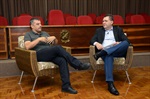 Professor Fabiano Pereira, durante entrevista ao programa "Câmara Convida", da TV Câmara