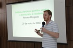 Renato Morgado falou sobre partidos políticos, cidadania e representatividade
