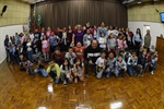 Longatto recepcionou os alunos da Escola Municipal "Vilma Leone Dal Pogetto" nesta quinta-feira