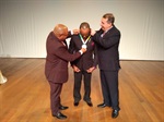 O presidente do Conepir, Adney Araújo foi agraciado com a Medalha de Mérito Zumbi dos Palmares