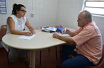 Gilmar Rotta visitou o posto do Programa de Saúde da Família em Ibitiruna