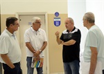 Gilmar Rotta recebeu membros do Observatório na tarde desta quarta-feira (23)