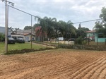 Foto mostra como ficou o campo após o pedido de Tozão ser atendido