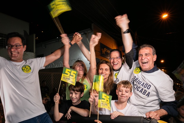 Com 53,61% dos votos, Hélio Zanatta é o prefeito eleito de Piracicaba