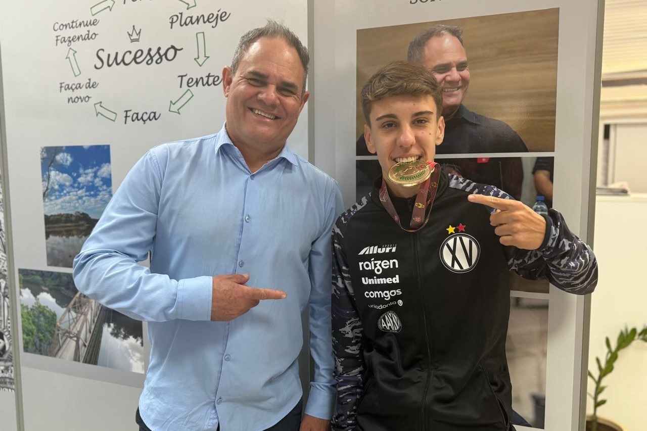 Vereador destaca conquista de atleta piracicabano nos Jogos da Juventude